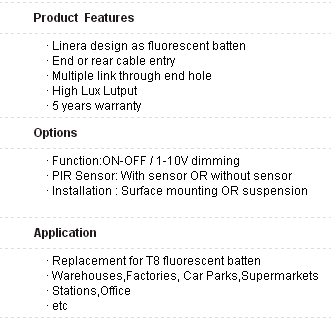Cea mai bună calitate 1,5 m 28w 60 grade lumina liniară 4000K Toppo de iluminat Best quality 1.5m 28w 60 Degree Linear Light 4000K Toppo Lighting